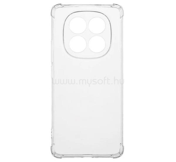 GIGAPACK Redmi Note 14 Pro Plus 5G GIGAPACK Szilikon telefonvédő ütésállóság, légpárnás sarok, ÁTLÁTSZÓ