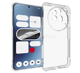 GIGAPACK Nothing Phone 3a Pro GIGAPACK Szilikon telefonvédő ütésállóság, légpárnás sarok, ÁTLÁTSZÓ GP-168316 small