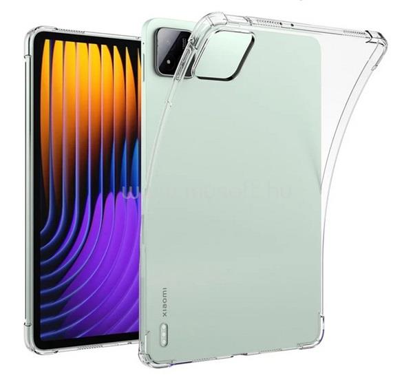GIGAPACK Xiaomi Pad 8 Pro / Pad 8 / Pad 7 Pro GIGAPACK Szilikon telefonvédő ütésállóság, légpárnás sarok, ÁTLÁTSZÓ