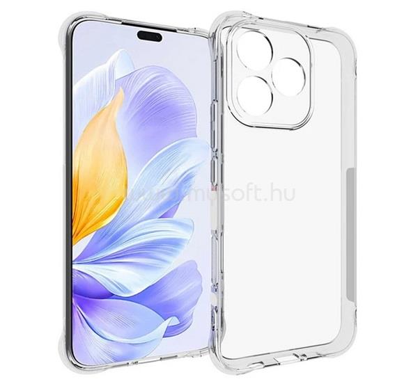 GIGAPACK Honor 400 Lite GIGAPACK Szilikon telefonvédő ütésállóság, légpárnás sarok, ÁTLÁTSZÓ