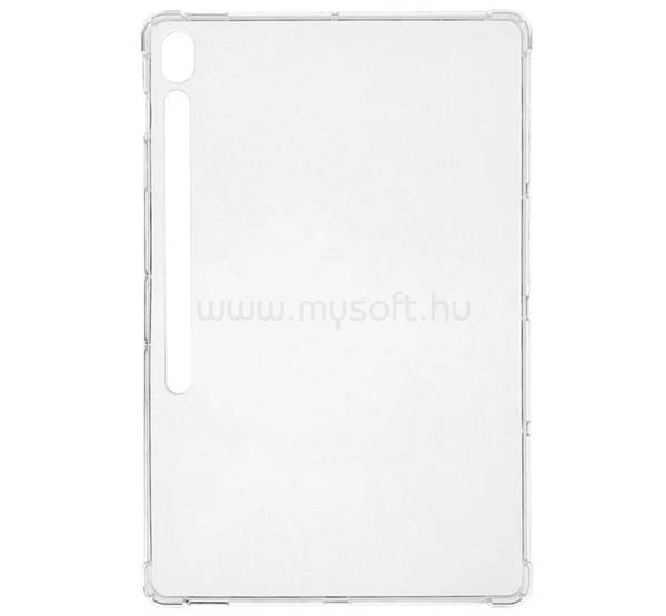 GIGAPACK Samsung Tab S10 FE Plus WIFI GIGAPACK Szilikon telefonvédő ütésállóság, légpárnás sarok, ÁTLÁTSZÓ