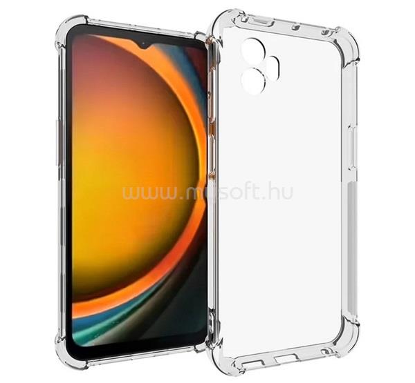 GIGAPACK Samsung Xcover 7 Pro GIGAPACK Szilikon telefonvédő ütésállóság, légpárnás sarok, ÁTLÁTSZÓ