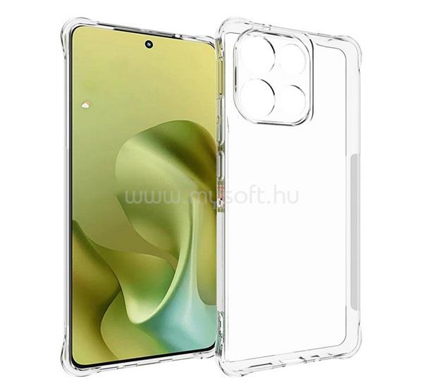 GIGAPACK Motorola Moto G86 5G GIGAPACK Szilikon telefonvédő ütésállóság, légpárnás sarok, ÁTLÁTSZÓ