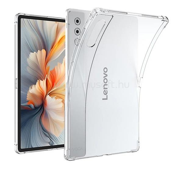 GIGAPACK Lenovo Yoga Tab Plus GIGAPACK Szilikon telefonvédő ütésállóság, légpárnás sarok, ÁTLÁTSZÓ