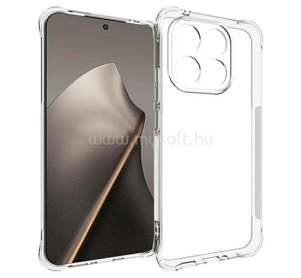 GIGAPACK Xiaomi 15T GIGAPACK Szilikon telefonvédő ütésállóság, légpárnás sarok, ÁTLÁTSZÓ