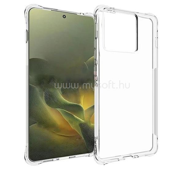 GIGAPACK Motorola Edge 70 GIGAPACK Szilikon telefonvédő ütésállóság, légpárnás sarok, ÁTLÁTSZÓ