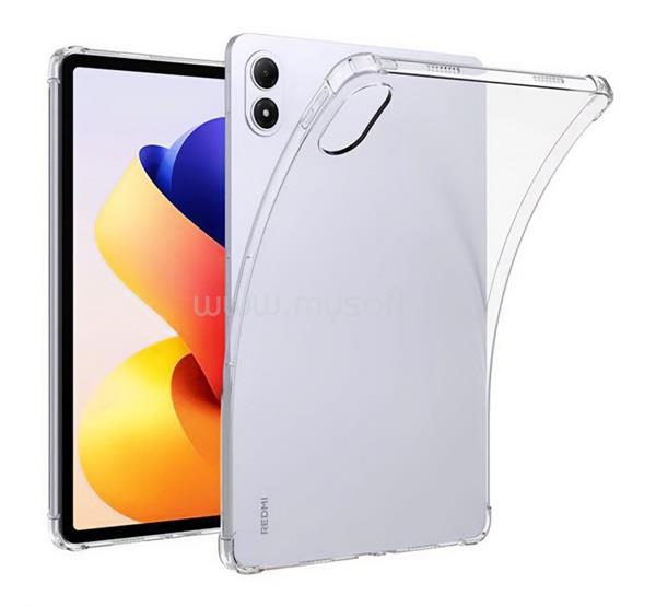GIGAPACK Poco Pad M1 / Redmi Pad 2 Pro GIGAPACK Szilikon telefonvédő ütésállóság, légpárnás sarok, ÁTLÁTSZÓ