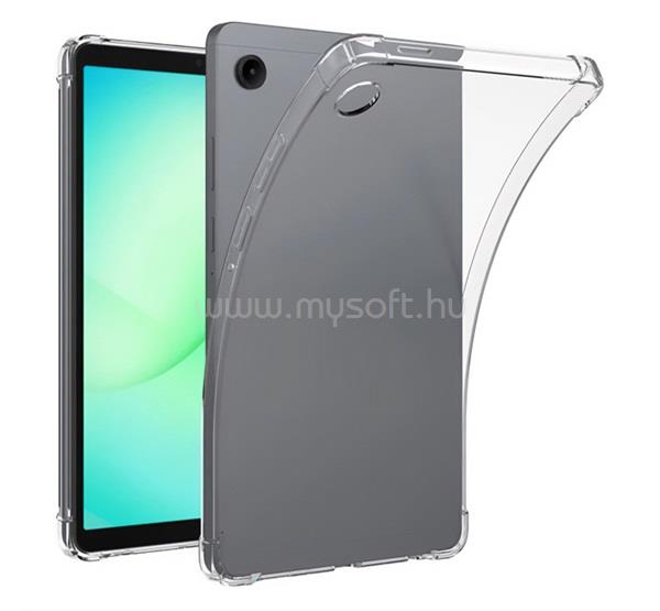 GIGAPACK Samsung Tab A11 LTE / Tab A11 WIFI / Tab A9 LTE GIGAPACK Szilikon telefonvédő ütésállóság, légpárnás sarok, ÁTLÁTSZÓ