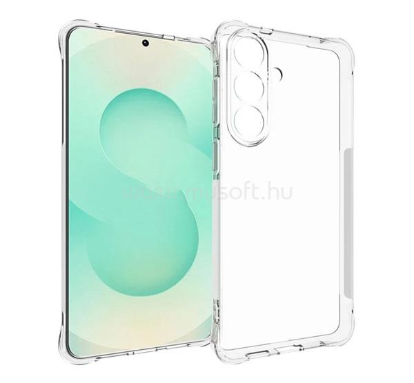 GIGAPACK Samsung S26 Plus GIGAPACK Szilikon telefonvédő ütésállóság, légpárnás sarok, ÁTLÁTSZÓ