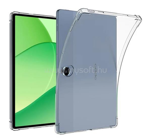 GIGAPACK OnePlus Pad Lite GIGAPACK Szilikon telefonvédő ütésállóság, légpárnás sarok, ÁTLÁTSZÓ