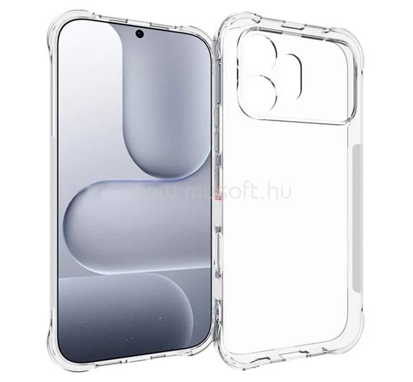 GIGAPACK Honor 600 GIGAPACK Szilikon telefonvédő ütésállóság, légpárnás sarok, ÁTLÁTSZÓ