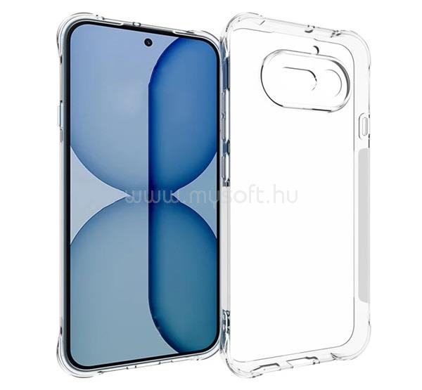 GIGAPACK Nothing Phone 4a GIGAPACK Szilikon telefonvédő ütésállóság, légpárnás sarok, ÁTLÁTSZÓ