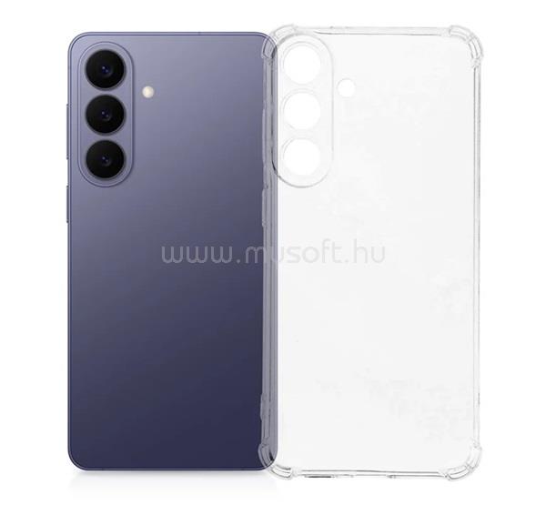 GIGAPACK Samsung S26 FE GIGAPACK Szilikon telefonvédő ütésállóság, légpárnás sarok, ÁTLÁTSZÓ