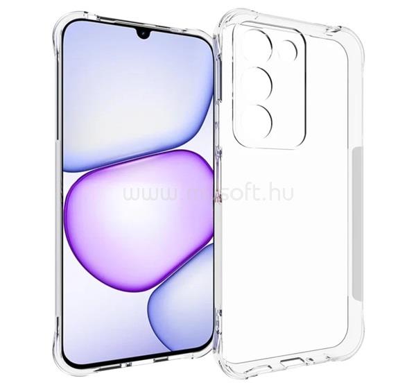GIGAPACK Realme C100 5G GIGAPACK Szilikon telefonvédő ütésállóság, légpárnás sarok, ÁTLÁTSZÓ