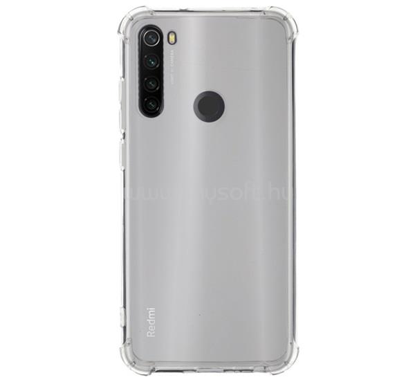GIGAPACK Redmi Note 8T GIGAPACK Szilikon telefonvédő ütésállóság, légpárnás sarok, ÁTLÁTSZÓ