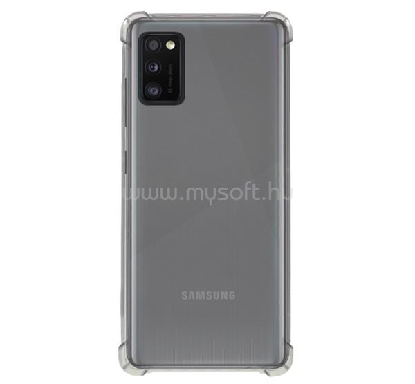 GIGAPACK Samsung A41 GIGAPACK szilikon telefonvédő ütésállóság, légpárnás sarok, ÁTLÁTSZÓ
