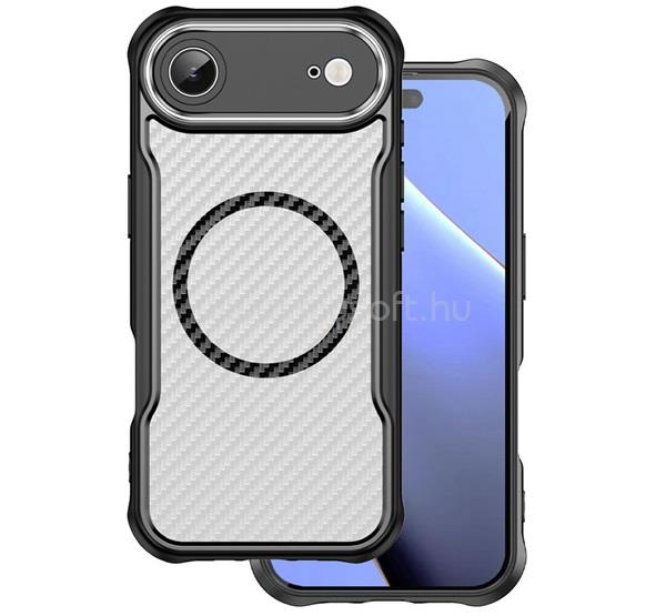 GIGAPACK iPhone Air GIGAPACK Szilikon telefonvédő ütésállóság, MagSafe, FEKETE