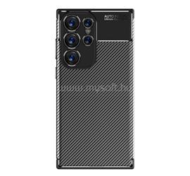 GIGAPACK Samsung S23 Ultra GIGAPACK szilikon telefonvédő ütésállóság, karbon minta, FEKETE GP-134831 small