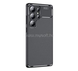GIGAPACK Samsung S25 Ultra GIGAPACK Szilikon telefonvédő ütésállóság, karbon minta, FEKETE GP-165200 small