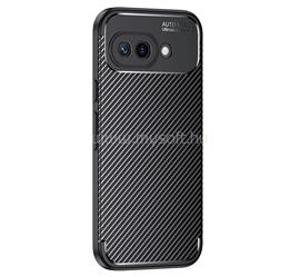 GIGAPACK Google Pixel 9a GIGAPACK Szilikon telefonvédő ütésállóság, karbon minta, FEKETE GP-168487 small
