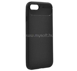 GIGAPACK iPhone SE 3 (2022) / SE 2 (2020) / 8 4.7 GIGAPACK Szilikon telefonvédő ütésállóság, karbon minta, FEKETE GP-96160 small