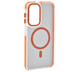 GIGAPACK Samsung A18 5G / A18 4G / A17 4G GIGAPACK Szilikon telefonvédő ütésállóság, MagSafe, NARANCSSÁRGA GP-176061 small