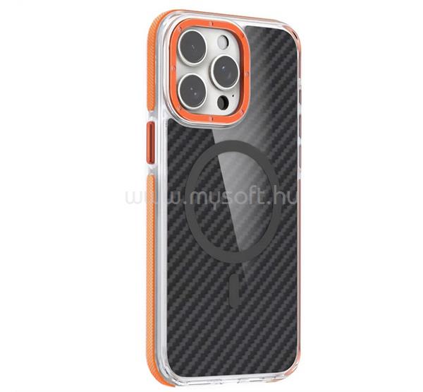 GIGAPACK Redmi Note 15 Pro 4G GIGAPACK Szilikon telefonvédő ütésállóság, MagSafe, NARANCSSÁRGA