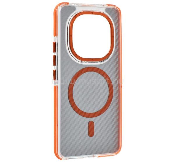 GIGAPACK Redmi Note 15 Pro 5G GIGAPACK Szilikon telefonvédő ütésállóság, MagSafe, NARANCSSÁRGA