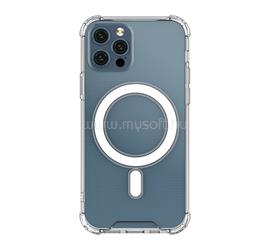 GIGAPACK iPhone 12 Pro / 12 GIGAPACK Szilikon telefonvédő ütésállóság, MagSafe, ÁTLÁTSZÓ GP-109254 small