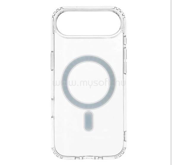 GIGAPACK iPhone Air GIGAPACK Szilikon telefonvédő ütésállóság, MagSafe, ÁTLÁTSZÓ
