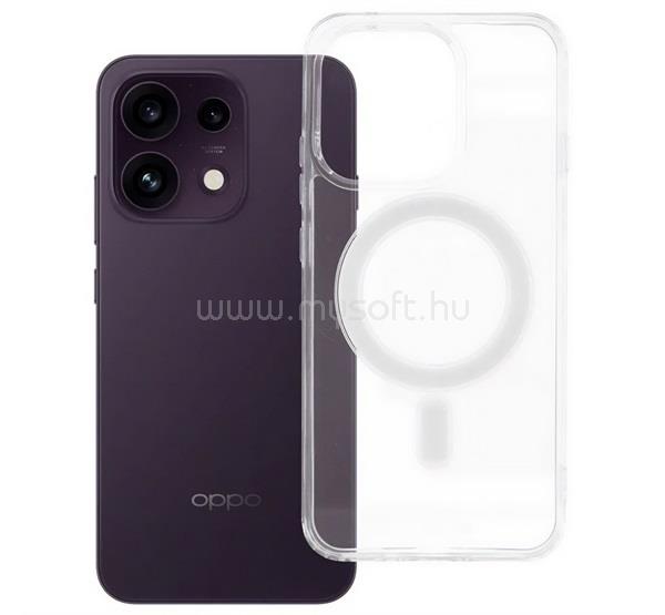 GIGAPACK Oppo Reno16 F GIGAPACK Szilikon telefonvédő ütésállóság, MagSafe, ÁTLÁTSZÓ