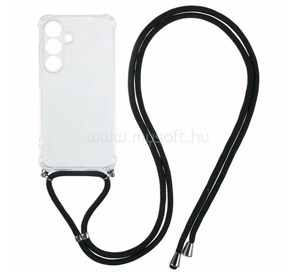 GIGAPACK Samsung S26 FE GIGAPACK Szilikon telefonvédő ütésállóság, nyakpánt, ÁTLÁTSZÓ