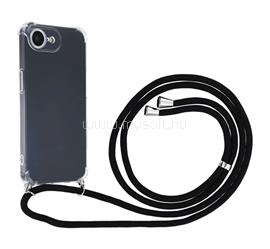 GIGAPACK iPhone 17e / 16e GIGAPACK Szilikon telefonvédő ütésállóság, nyakpánt, ÁTLÁTSZÓ GP-195407 small