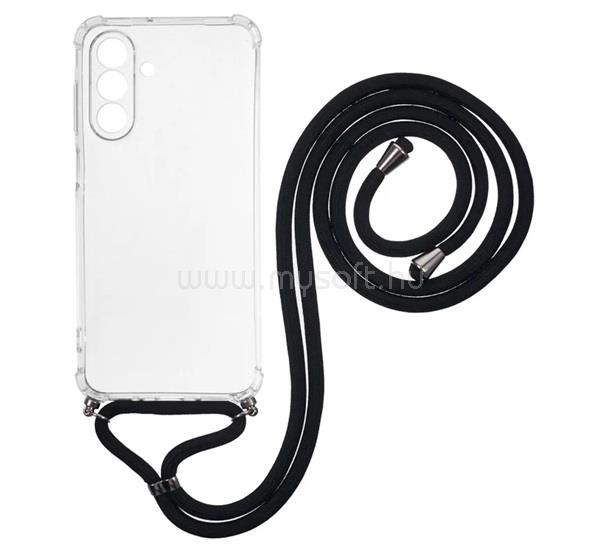 GIGAPACK Samsung A26 5G GIGAPACK Szilikon telefonvédő ütésállóság, nyakpánt, ÁTLÁTSZÓ