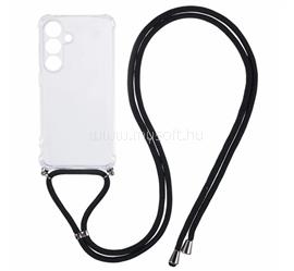 GIGAPACK Samsung S25 GIGAPACK Szilikon telefonvédő ütésállóság, nyakpánt, ÁTLÁTSZÓ GP-195440 small