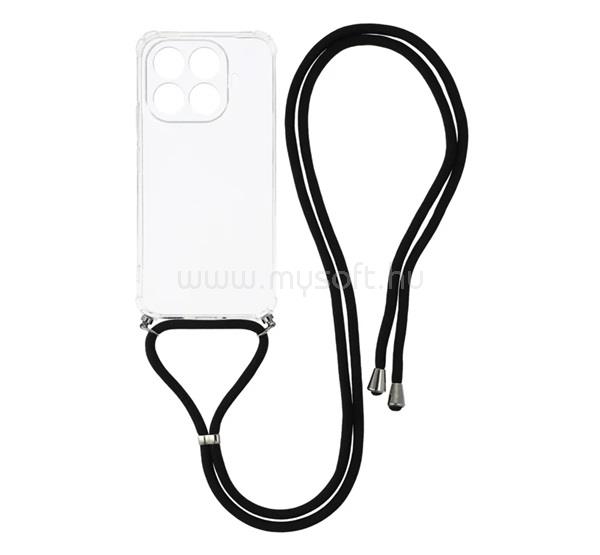 GIGAPACK Xiaomi 15T Pro GIGAPACK Szilikon telefonvédő ütésállóság, nyakpánt, ÁTLÁTSZÓ