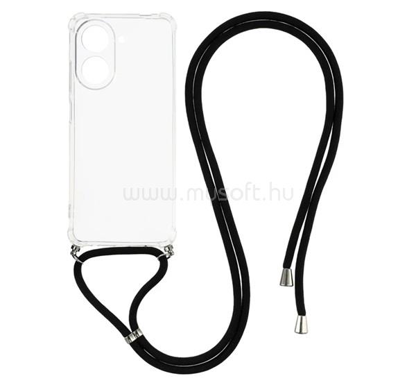 GIGAPACK Redmi A5 4G GIGAPACK Szilikon telefonvédő ütésállóság, nyakpánt, ÁTLÁTSZÓ