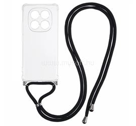GIGAPACK Poco X7 / Redmi Note 14 Pro 5G GIGAPACK Szilikon telefonvédő ütésállóság, nyakpánt, ÁTLÁTSZÓ GP-195458 small