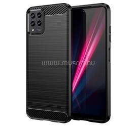 GIGAPACK T Phone Pro 5G (2023) / Phone Pro 5G (2022) GIGAPACK Szilikon telefonvédő ütésállóság, karbon minta, FEKETE GP-133069 small