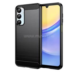 GIGAPACK Samsung A16 4G / A16 5G GIGAPACK Szilikon telefonvédő ütésállóság, karbon minta, FEKETE GP-161665 small