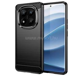 GIGAPACK Redmi Note 14 Pro Plus 5G GIGAPACK Szilikon telefonvédő ütésállóság, karbon minta, FEKETE GP-166762 small