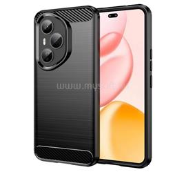 GIGAPACK Honor 400 Pro GIGAPACK Szilikon telefonvédő ütésállóság, karbon minta, FEKETE GP-170355 small