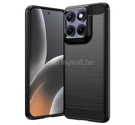 GIGAPACK Motorola Edge 70 Fusion GIGAPACK Szilikon telefonvédő ütésállóság, karbon minta, FEKETE GP-186745 small