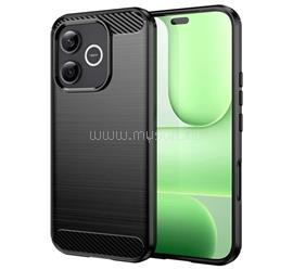 GIGAPACK Honor 600 Lite GIGAPACK Szilikon telefonvédő ütésállóság, karbon minta, FEKETE GP-187768 small