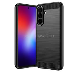 GIGAPACK Samsung A27 5G GIGAPACK Szilikon telefonvédő ütésállóság, karbon minta, FEKETE GP-191124 small