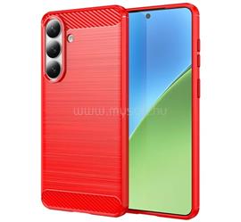 GIGAPACK Samsung S26 Plus GIGAPACK Szilikon telefonvédő ütésállóság, karbon minta, PIROS GP-179743 small