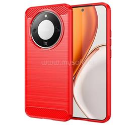 GIGAPACK Honor Magic 8 Lite GIGAPACK Szilikon telefonvédő ütésállóság, karbon minta, PIROS GP-180147 small