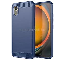 GIGAPACK Samsung Xcover 7 GIGAPACK Szilikon telefonvédő ütésállóság, karbon minta, SÖTÉTKÉK GP-156981 small