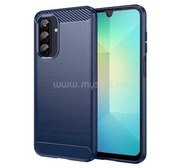 GIGAPACK Samsung A26 5G GIGAPACK Szilikon telefonvédő ütésállóság, karbon minta, SÖTÉTKÉK
