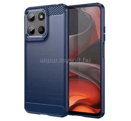 GIGAPACK Motorola Moto G15 / G15 Power GIGAPACK Szilikon telefonvédő ütésállóság, karbon minta, SÖTÉTKÉK GP-168069 small